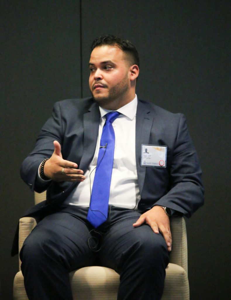 Eric S. Rivas, photographed at the 2017 Men of Color Leadership Conference hosted by State Street. (credit: Christopher Huang)