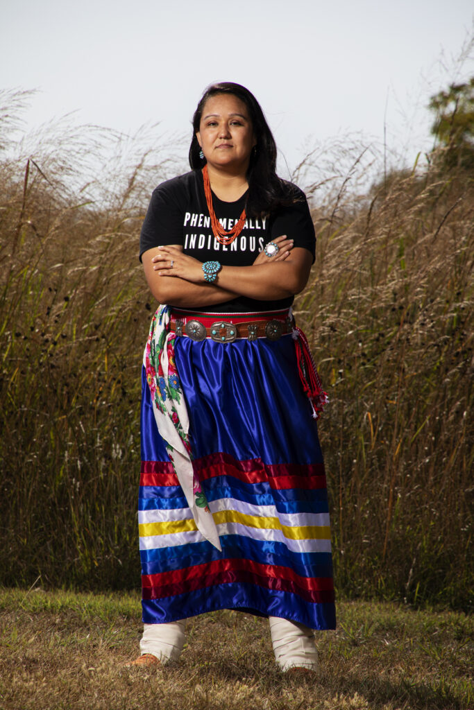 Melissa Peterson, Director of Tribal Relations at The University of Kansas. (credit: Laura Kingston)